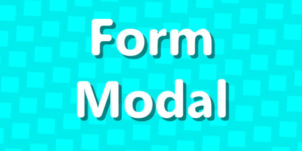 Advanced Form Modal with JavaScript