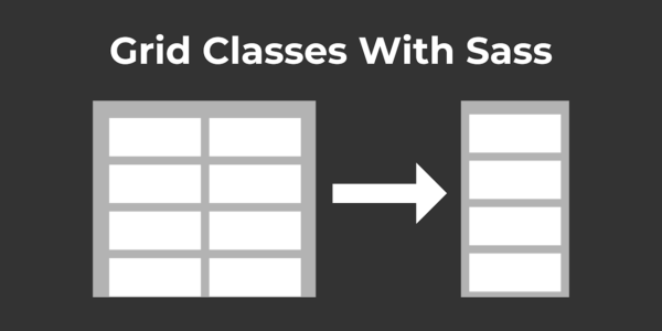 How to make responsive grid classes with Sass