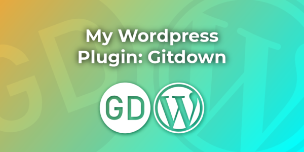 My WordPress Plugin: Gitdown
